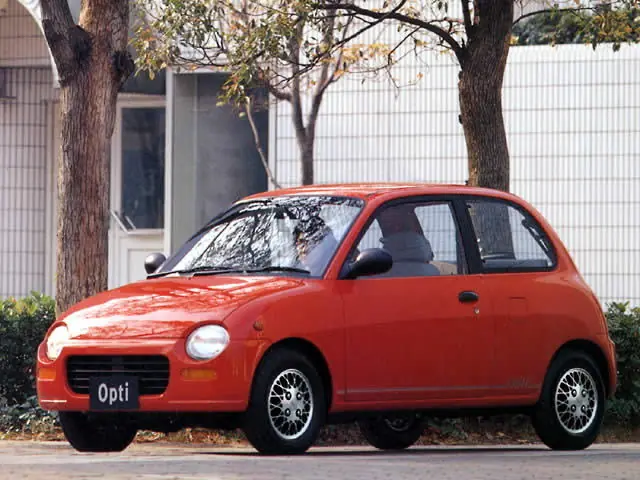 Daihatsu Opti (L300S, L310S) 1 поколение, хэтчбек 3 дв. (01.1992 - 10.1998)